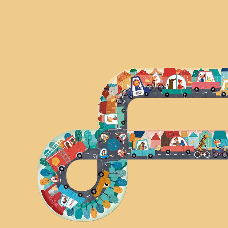 Londji 'Beep beep' puzzel