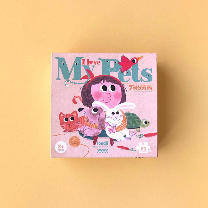 Londji 'Ik hou van mij dieren' puzzel