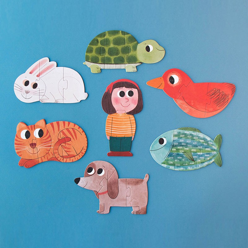 Londji 'Ik hou van mij dieren' puzzel