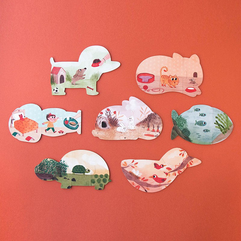 Londji 'Ik hou van mij dieren' puzzel