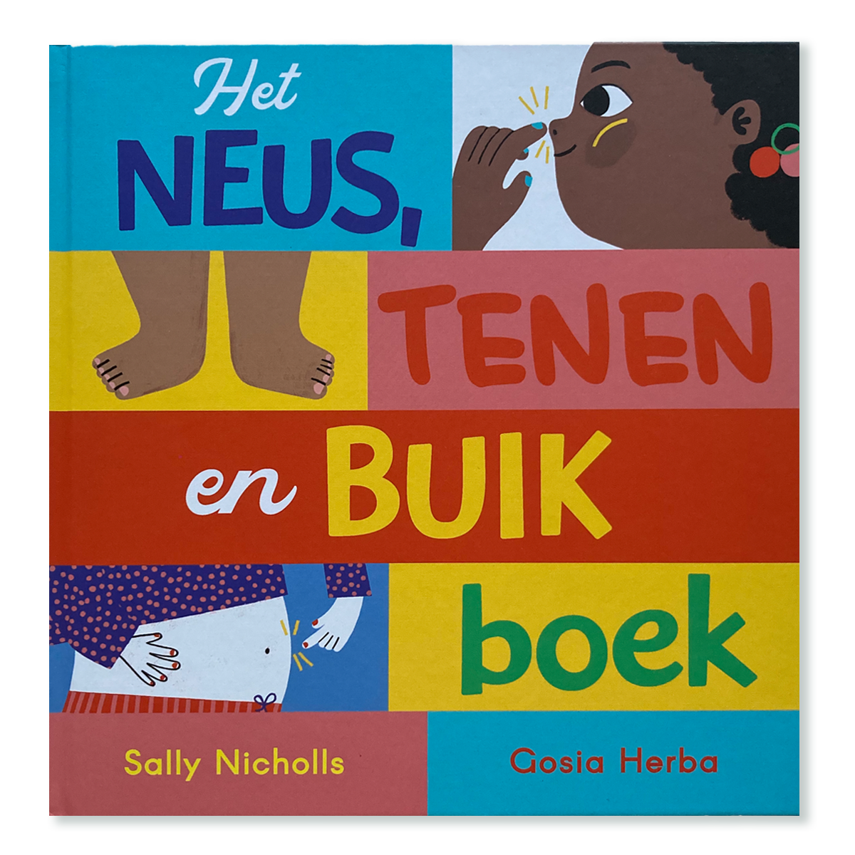 Het neus, tenen en buik boek