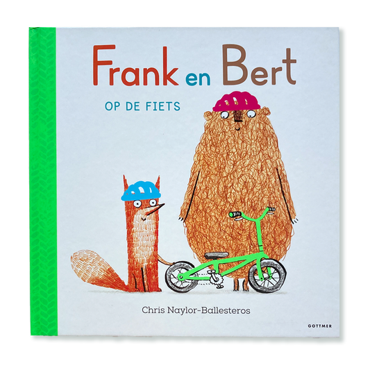 Frank en Bert op de fiets