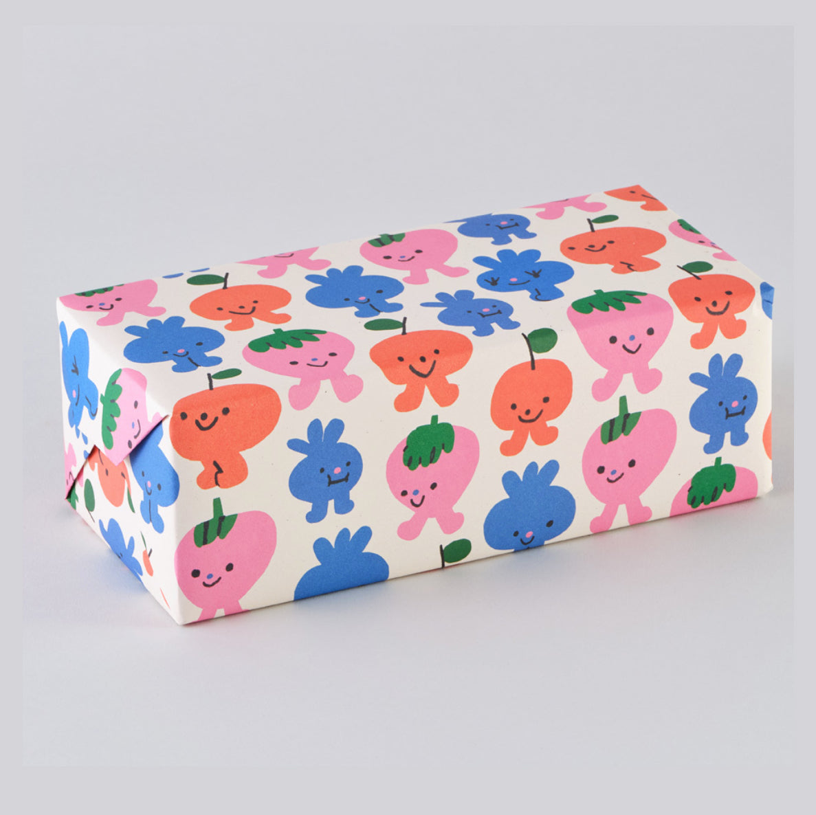 Wrap 'verjaardag fruitjes' inpakpapier