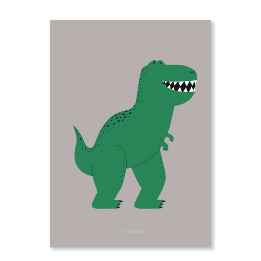 Dinootje A3 poster