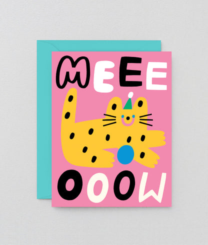 Meow wenskaart