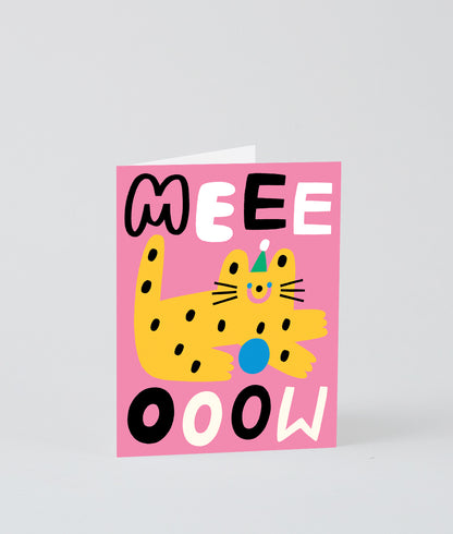 Meow wenskaart
