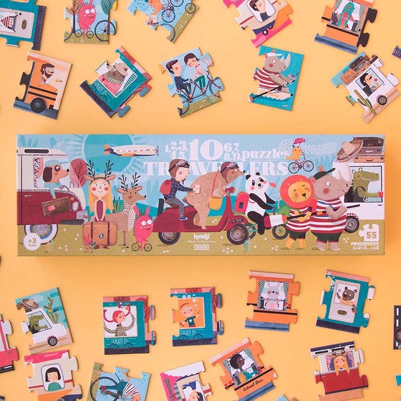 Londji '10 Reizigers' puzzel