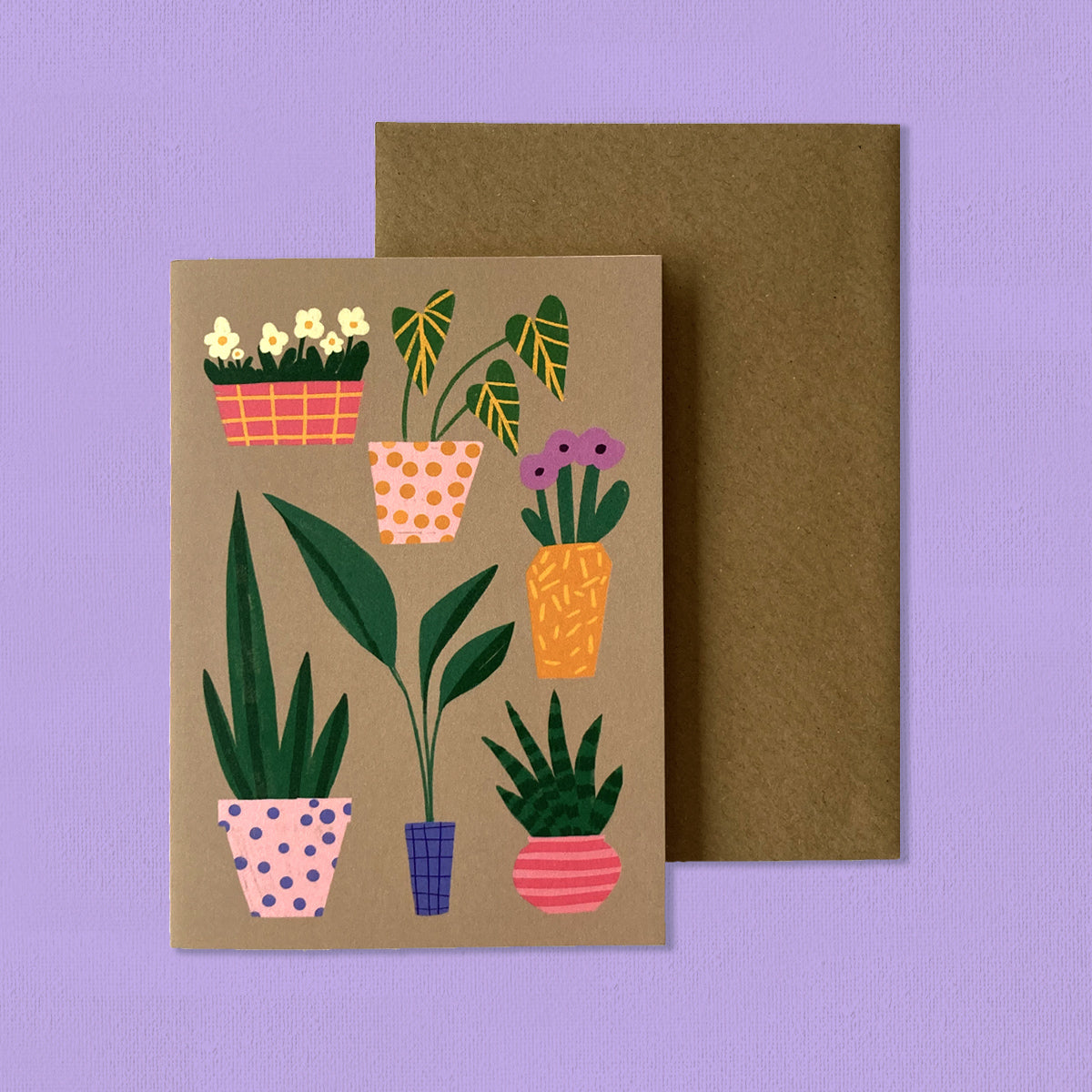 A6 'Planten' wenskaart