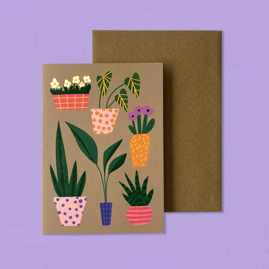 A6 'Planten' wenskaart