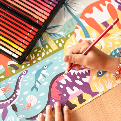 Dinosaurus kleurenposter