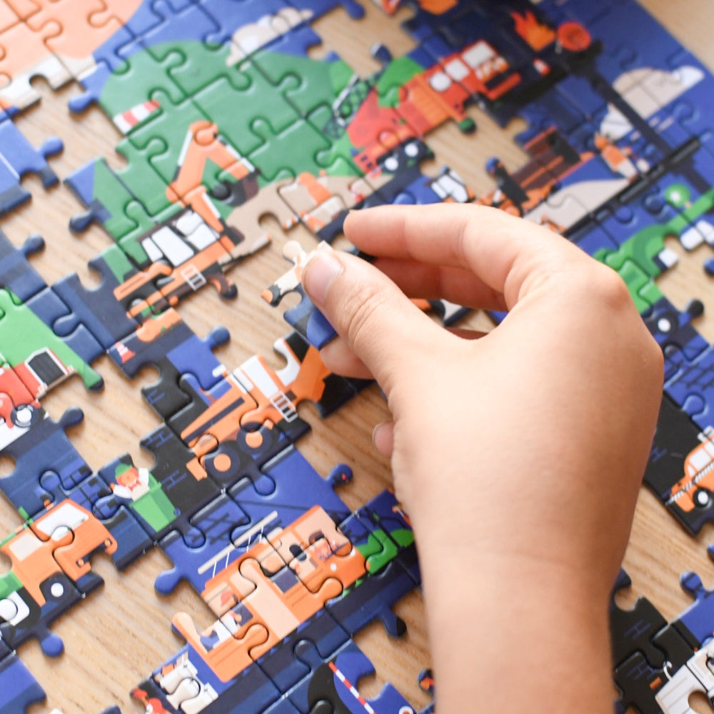 Voertuigen puzzel