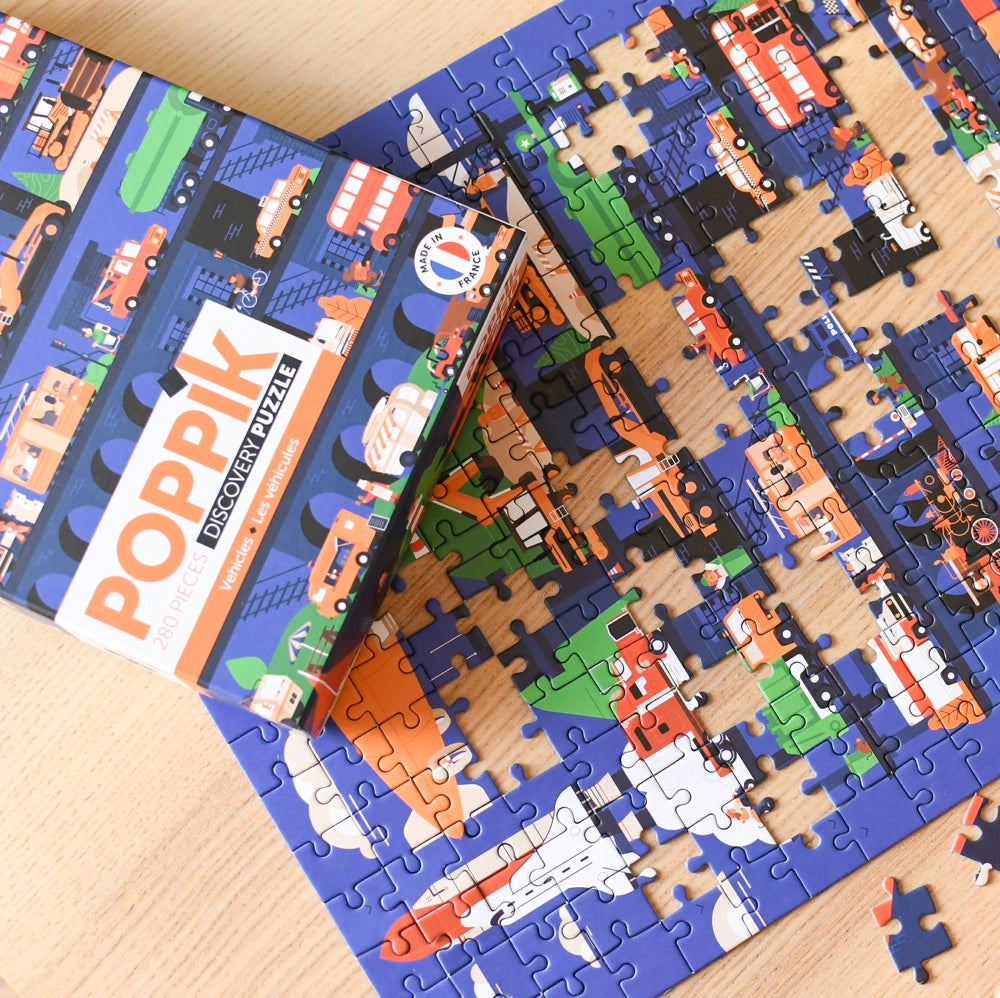 Voertuigen puzzel