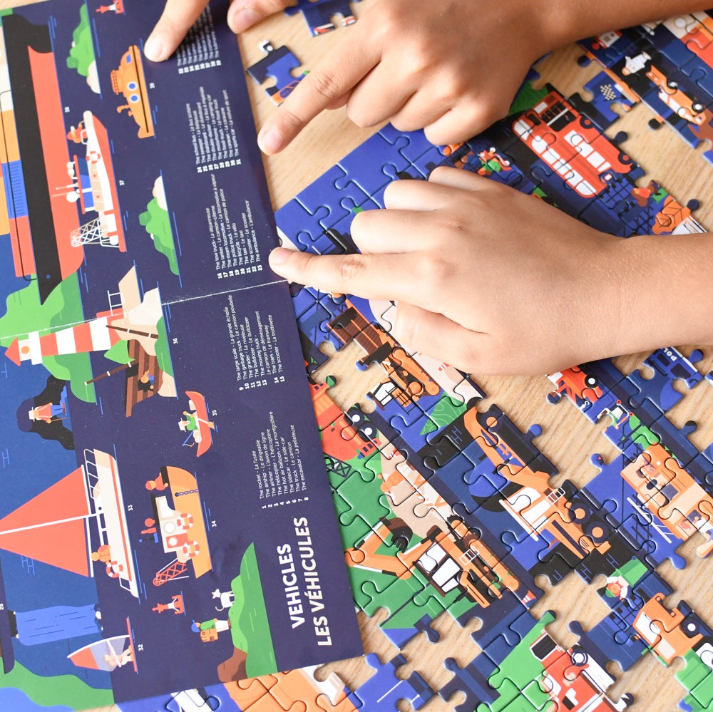 Voertuigen puzzel