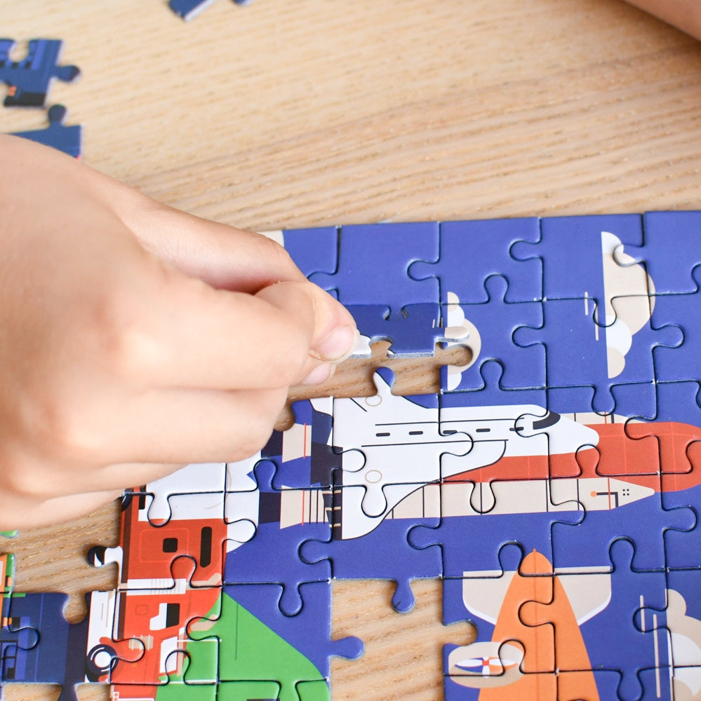 Voertuigen puzzel